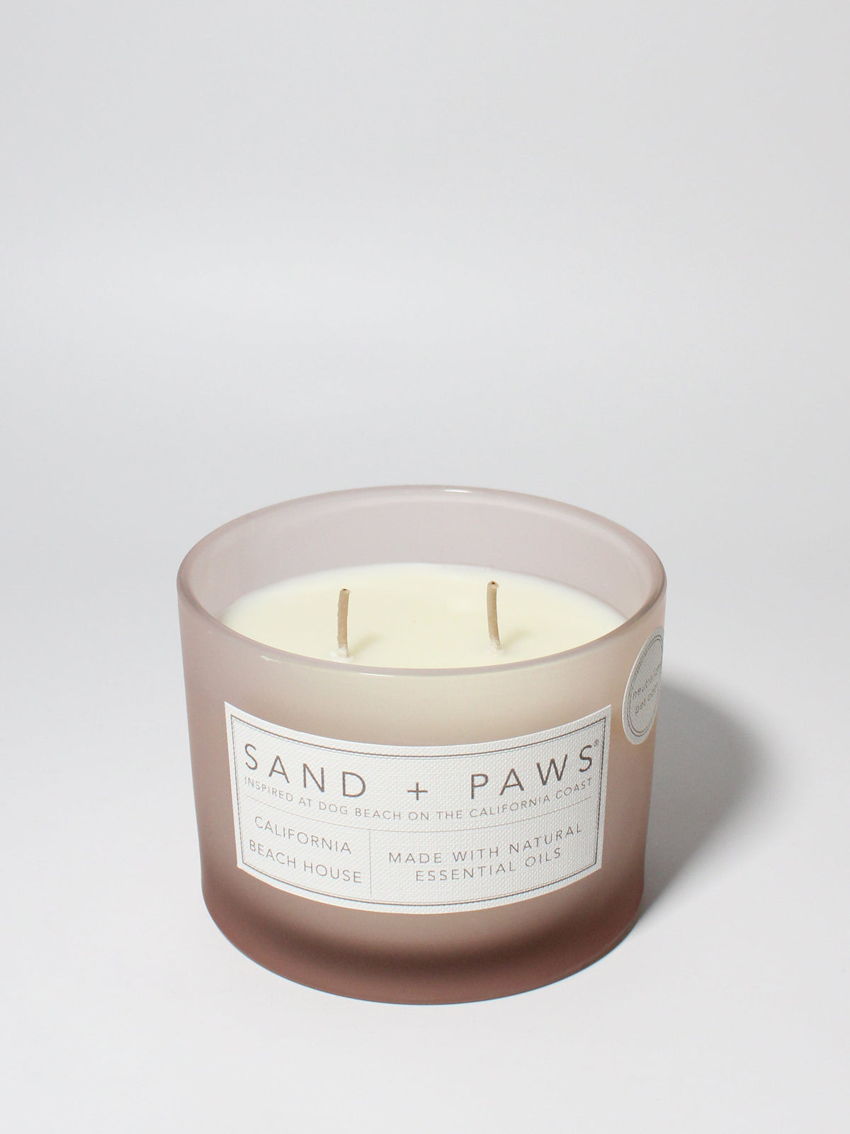 Cozy Sand + Paws California Beach House 12 oz scented candle