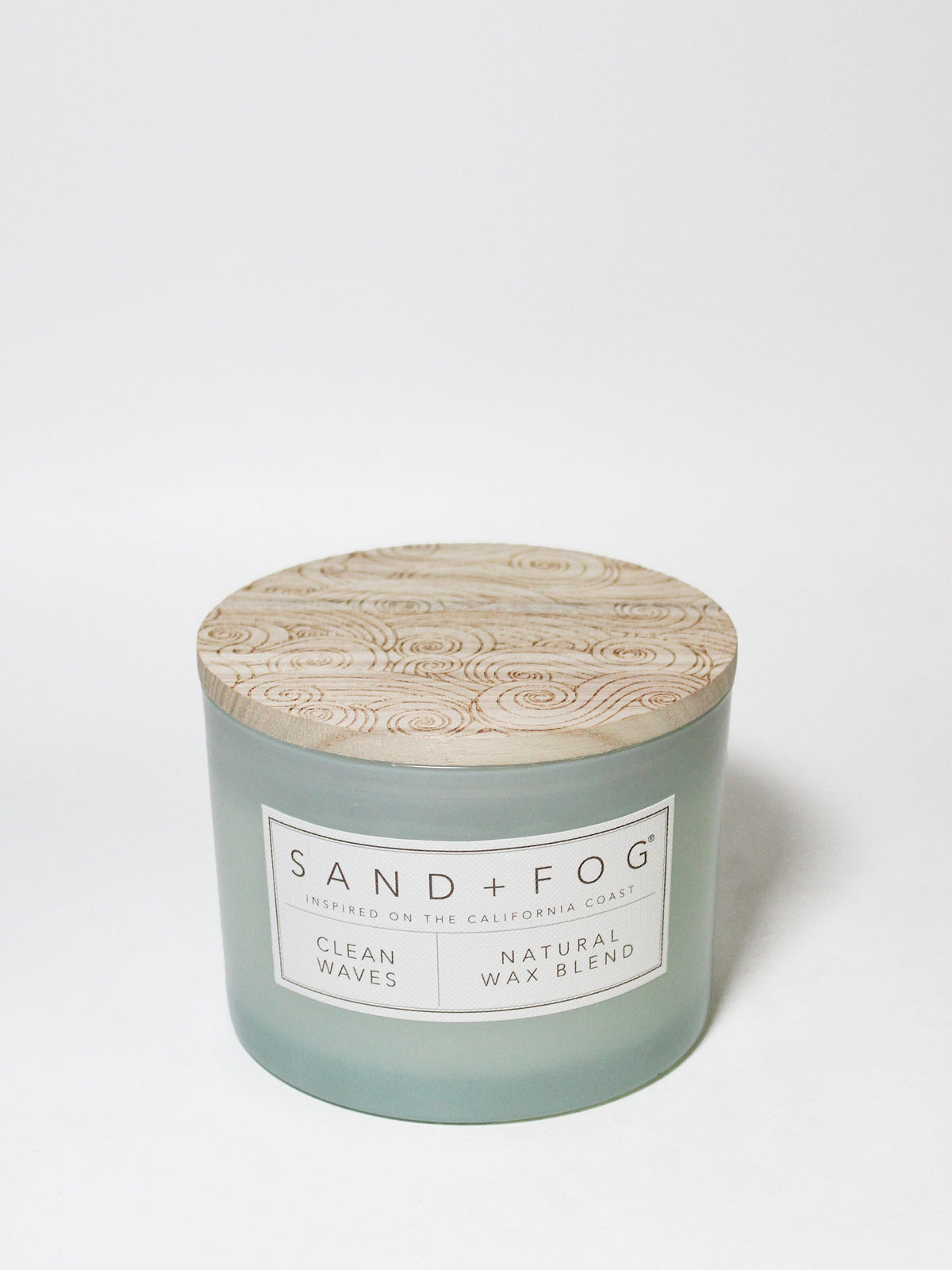 Cozy Clean Waves 12 oz scented candle