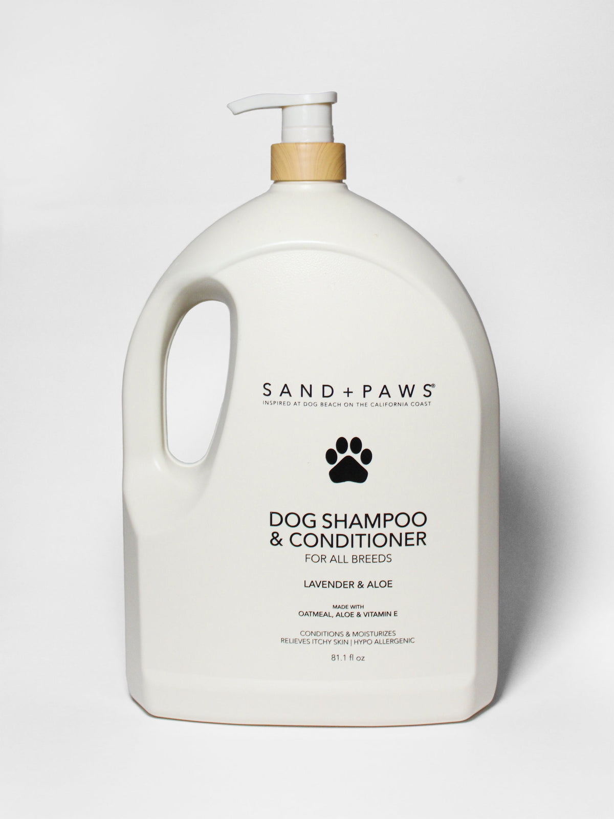 Elegant Sand + Paws Pet Shampoo & Conditioner - Lavender & Aloe