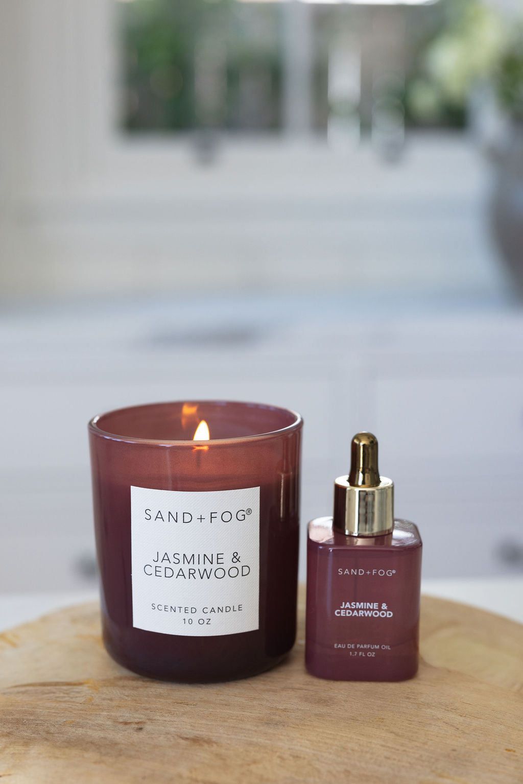 Cozy Jasmine & Cedarwood 10 oz scented candle