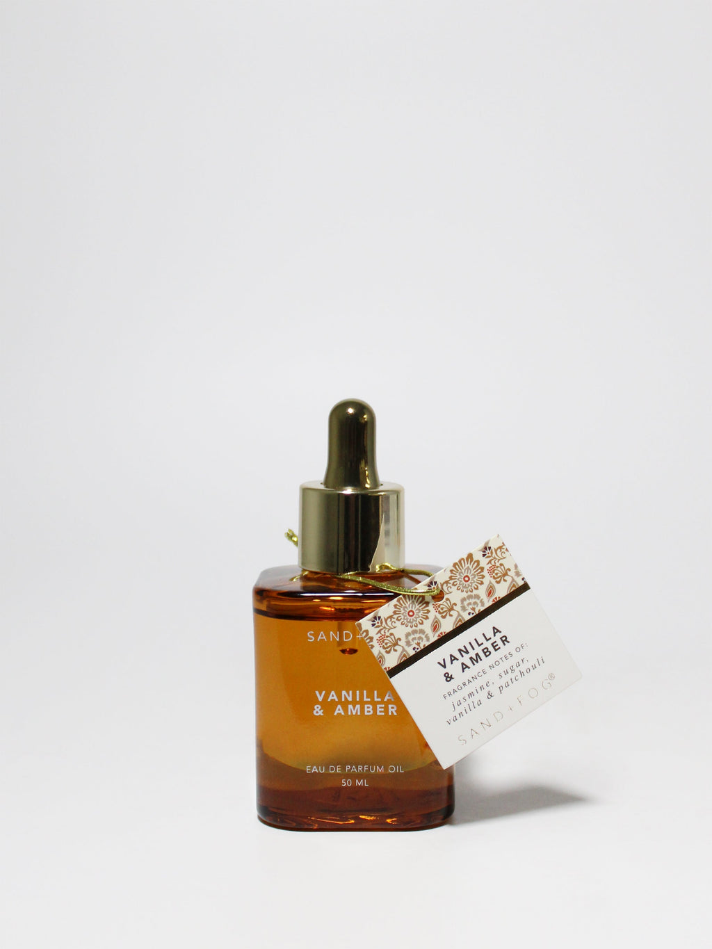 Signature Vanilla & Amber 50ml Perfume Oil Dropper
