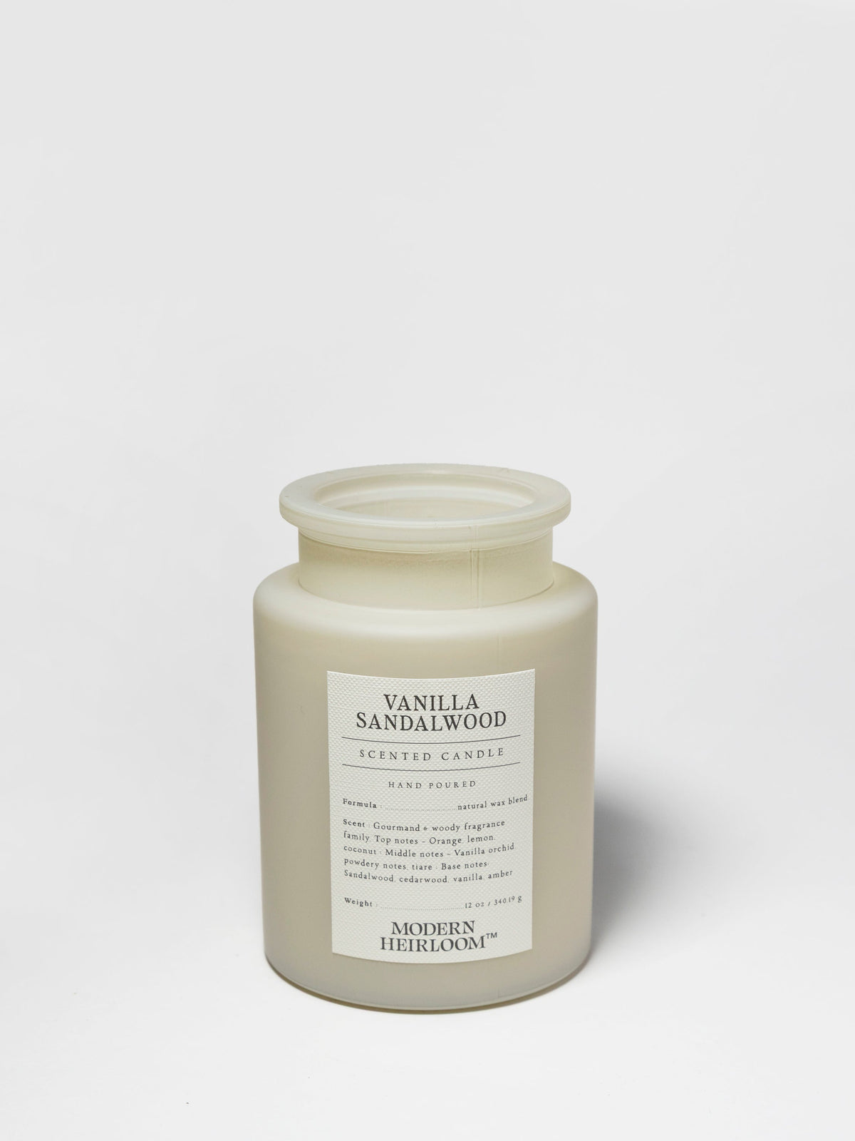 Cozy Vanilla Sandalwood 12 oz scented candle