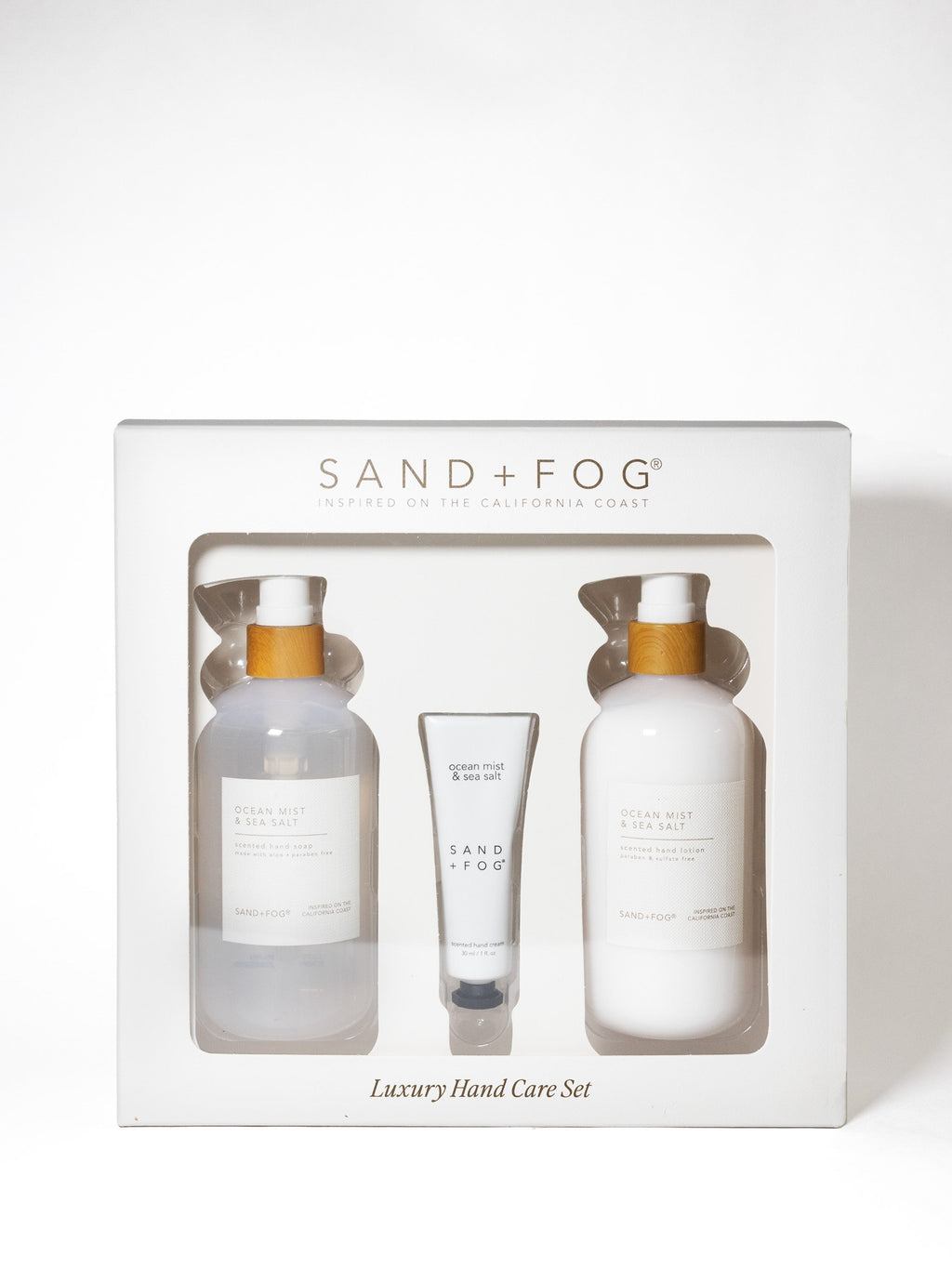 Elegant Ocean Mist & Sea Salt Hand Care Set