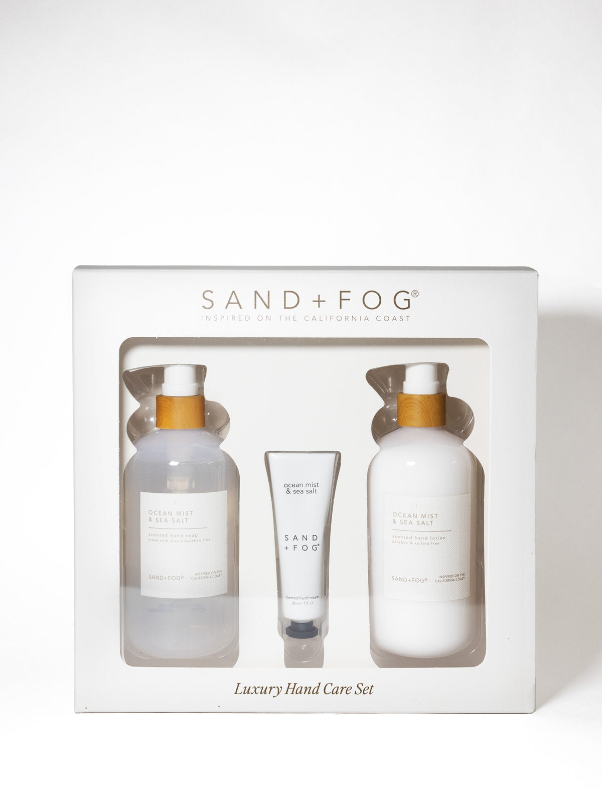 Elegant Ocean Mist & Sea Salt Hand Care Set